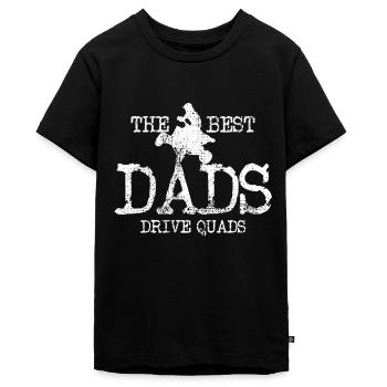 Quad Dad - Teenager Premium Bio T-Shirt - Schwarz - Vorne - AI Model Teenager Male light (155cm)