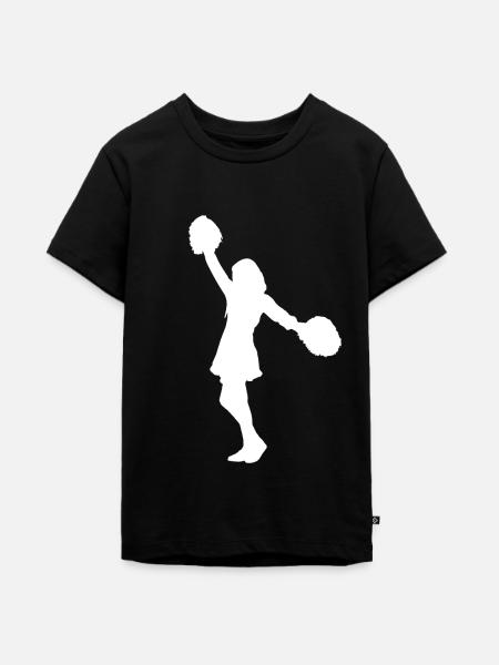 Cheerleader Cheerleader - Teenager Premium Bio T-Shirt - Schwarz