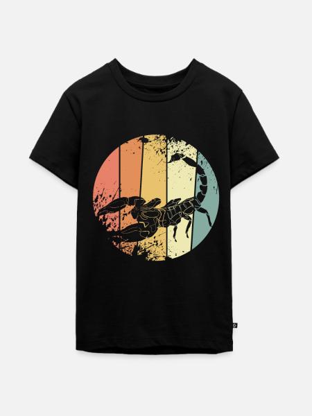 Skorpion - Teenager Premium Bio T-Shirt - Schwarz