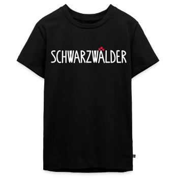 Schwarzwälder - Teenager Premium Bio T-Shirt - Schwarz - Vorne - AI Model Teenager Male light (155cm)