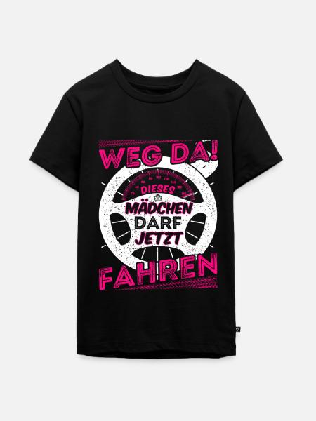 Führerschein Fahranfänger Führerscheinprüfung - Teenager Premium Bio T-Shirt - Schwarz