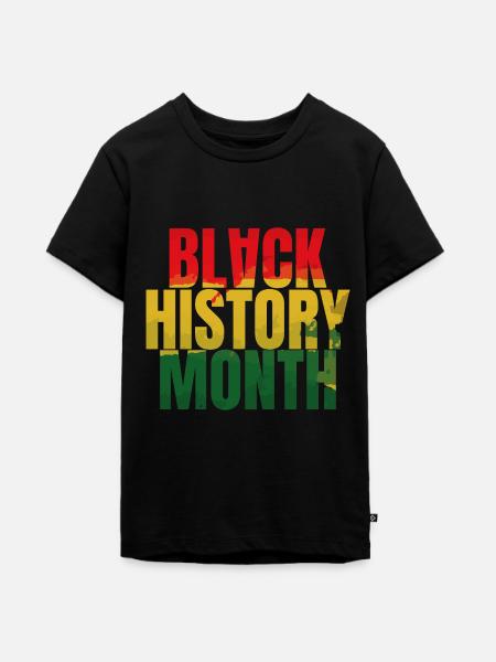 Black History Month blm - Teenager Premium Bio T-Shirt - Schwarz