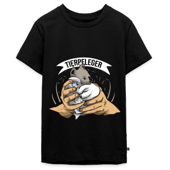 Parc animalier animalier - T-shirt Premium bio Ado - noir - Devant - AI Model Teenager Male light (155cm)