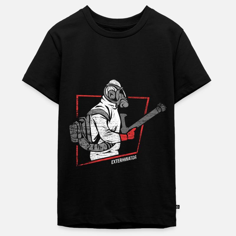 Cadeau de parasite Exterminator - T-shirt Premium bio Ado - noir