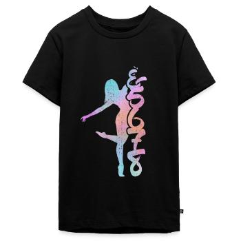 Tanzen Tanzlehrer & 5 6 7 8 Standard Tanz Geschenk - Teenager Premium Bio T-Shirt - Schwarz - Vorne - AI Model Teenager Male light (155cm)