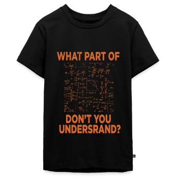Physics Science Science gift - Teenager Premium Organic T-Shirt - black - Front - AI Model Teenager Male light (155cm)