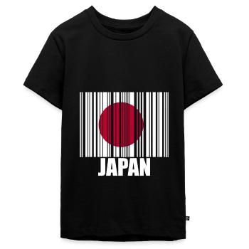 Japan - Teenager Premium Bio T-Shirt - Schwarz - Vorne - AI Model Teenager Male light (155cm)
