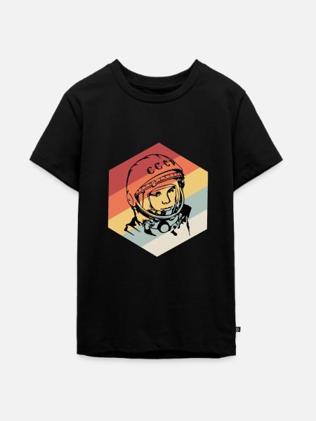 Space Astronaut - Teenager Premium Bio T-Shirt - Schwarz