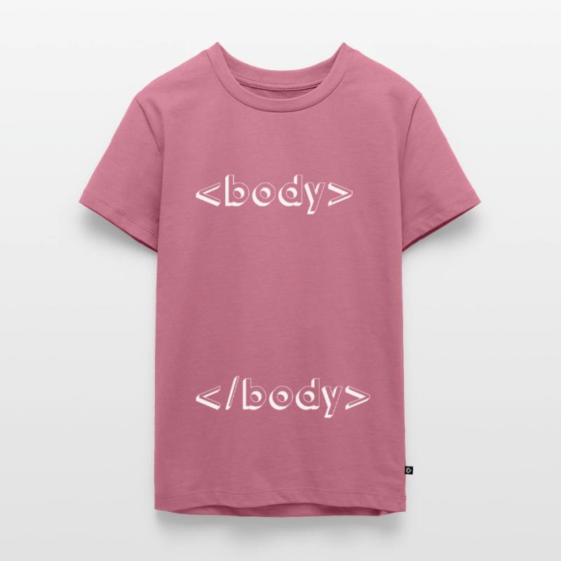 html css geek programming Teenager Premium Organic T-Shirt