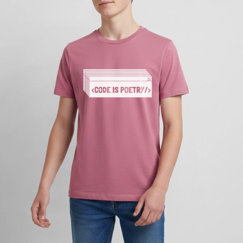 Entwickler Coder Programmierer Teenager Premium Bio T-Shirt