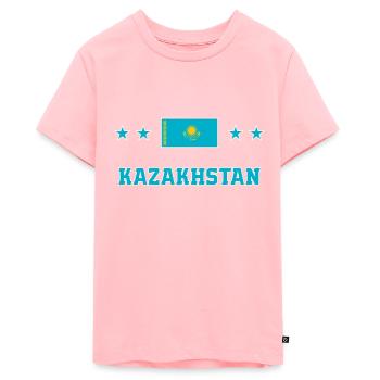 Kazakhstan - T-shirt Premium bio Ado - rose - Devant