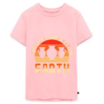 Ceramic Pottery Sculpture - Teenager Premium Organic T-Shirt - rose - Front