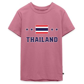 Thailand - Teenager Premium Bio T-Shirt - Mauve - Vorne - AI Model Teenager Male light (155cm)