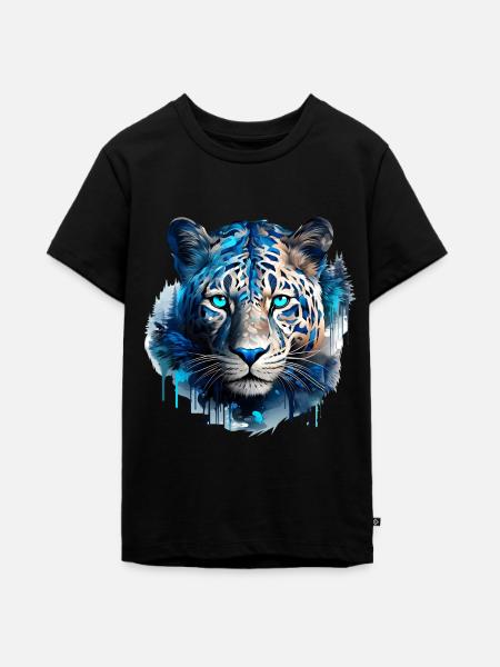 Jaguar - Teenager Premium Bio T-Shirt - Schwarz
