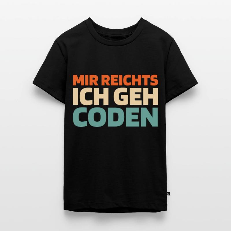 Entwickler Coder Programmierer Teenager Premium Bio T-Shirt