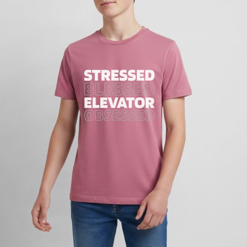 Elevator Elevator Teenager Premium Organic T-Shirt