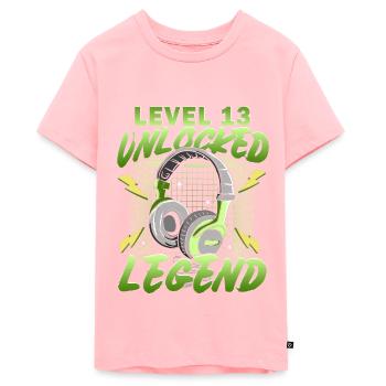 13. Geburtstag Gamer 13 Jahre - Teenager Premium Bio T-Shirt - Rosa - Vorne