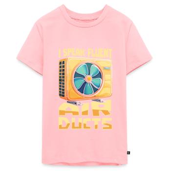 Hlk Techniker - Teenager Premium Bio T-Shirt - Rosa - Vorne