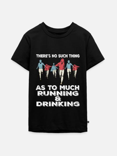Joggen Jogger - Teenager Premium Bio T-Shirt - Schwarz