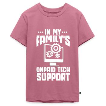 Programmierer Computercodierungssoftwareentwickler - Teenager Premium Bio T-Shirt - Mauve - Vorne - AI Model Teenager Male light (155cm)