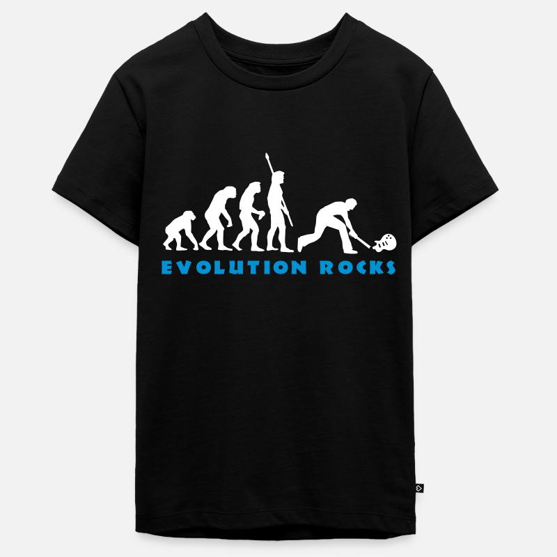 evolution_smash_guitar_01_b_2c - T-shirt Premium bio Ado - noir