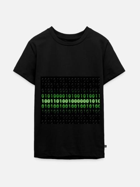 Informatik - Teenager Premium Bio T-Shirt - Schwarz