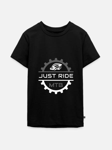MTB - Teenager Premium Bio T-Shirt - Schwarz