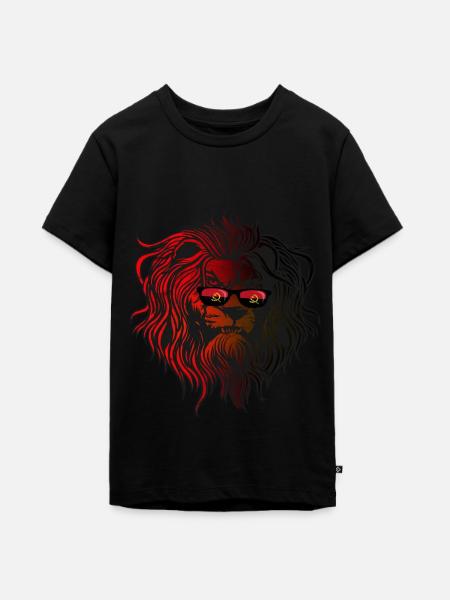 Angola - Teenager Premium Bio T-Shirt - Schwarz