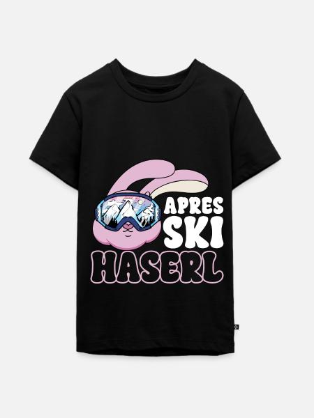 Après Ski Haserl - Teenager Premium Bio T-Shirt - Schwarz