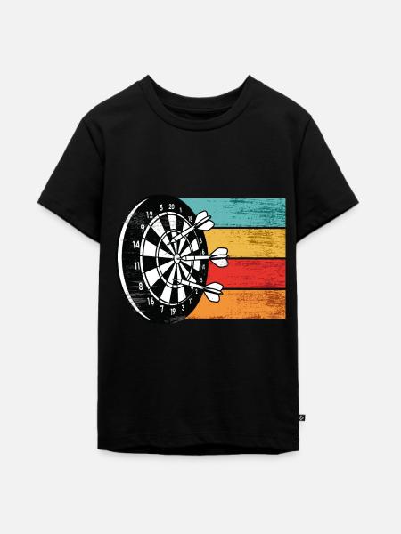 Dart - Teenager Premium Bio T-Shirt - Schwarz