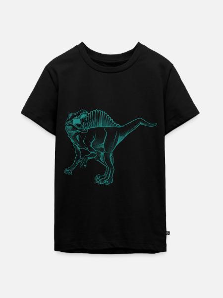 Spinosaurus - Teenager Premium Bio T-Shirt - Schwarz