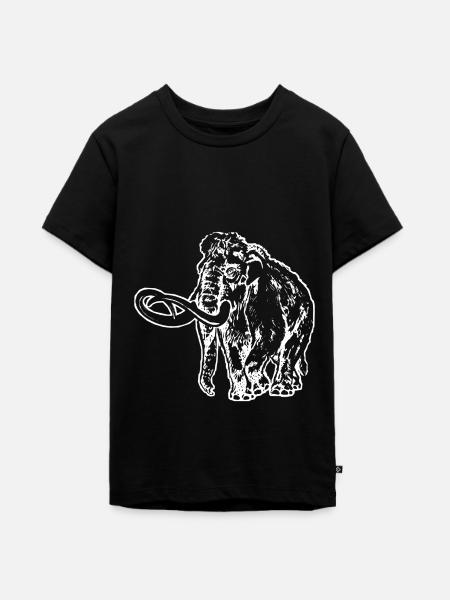 Mammut - Teenager Premium Bio T-Shirt - Schwarz