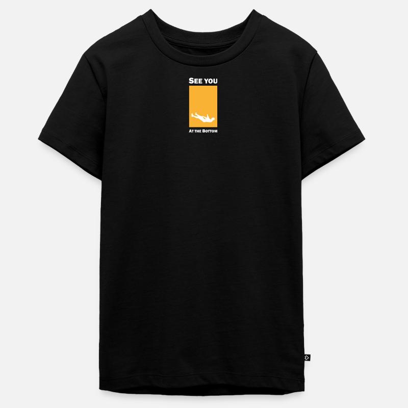 Rendez-vous en bas de l’échelle - T-shirt Premium bio Ado - noir