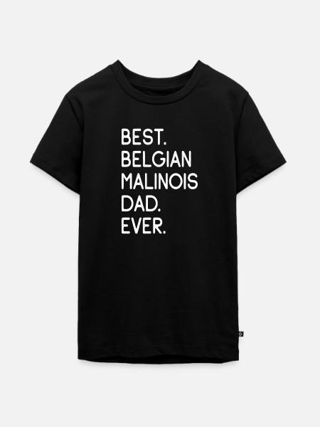 Belgian Malinois - Teenager Premium Bio T-Shirt - Schwarz