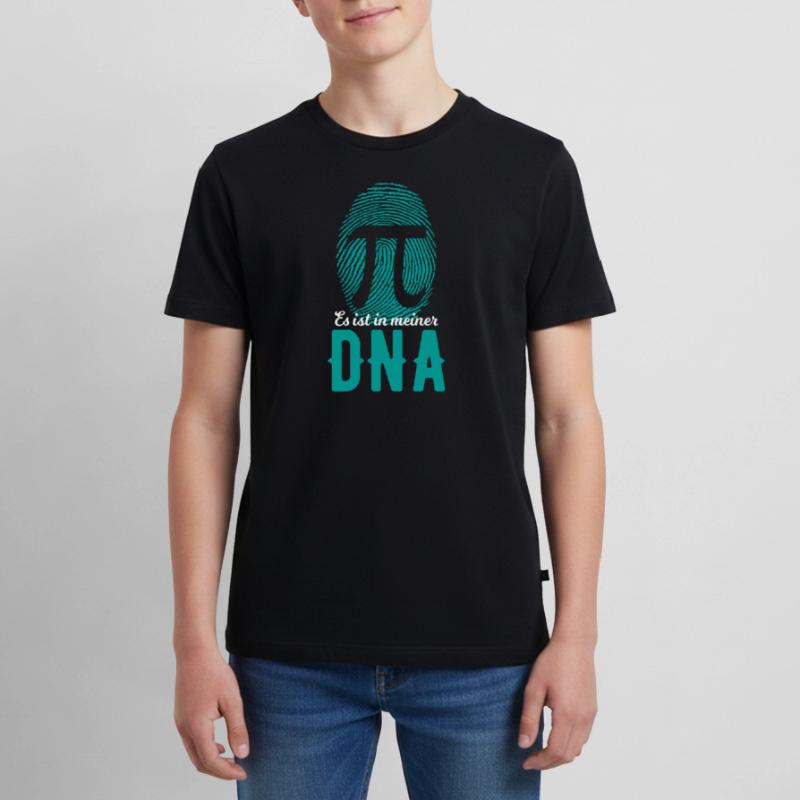 Math DNA Math Teacher Math Teacher Mathematician Teenager Premium Organic T-Shirt