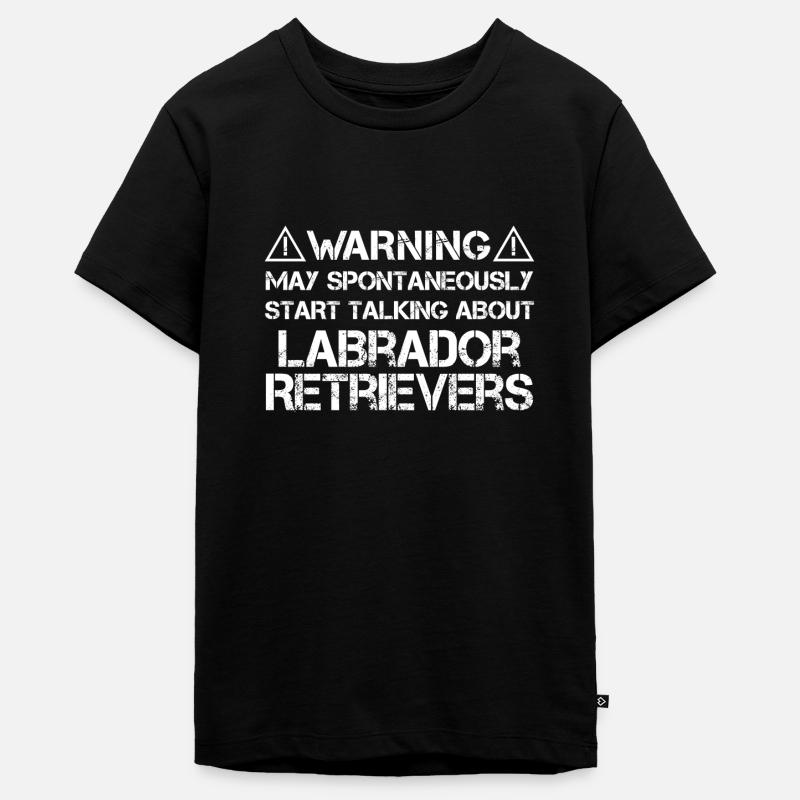 Labrador Retriever - T-shirt Premium bio Ado - noir