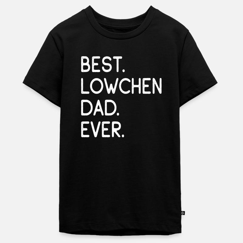 Lowchen - Teenager Premium Bio T-Shirt - Schwarz