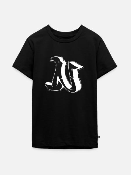 N - Teenager Premium Bio T-Shirt - Schwarz