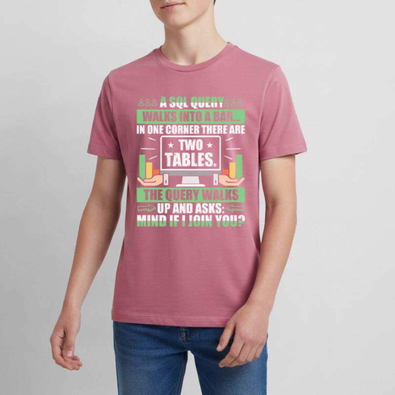 Database Administrator SQL Database Admin T-shirt Premium bio Ado