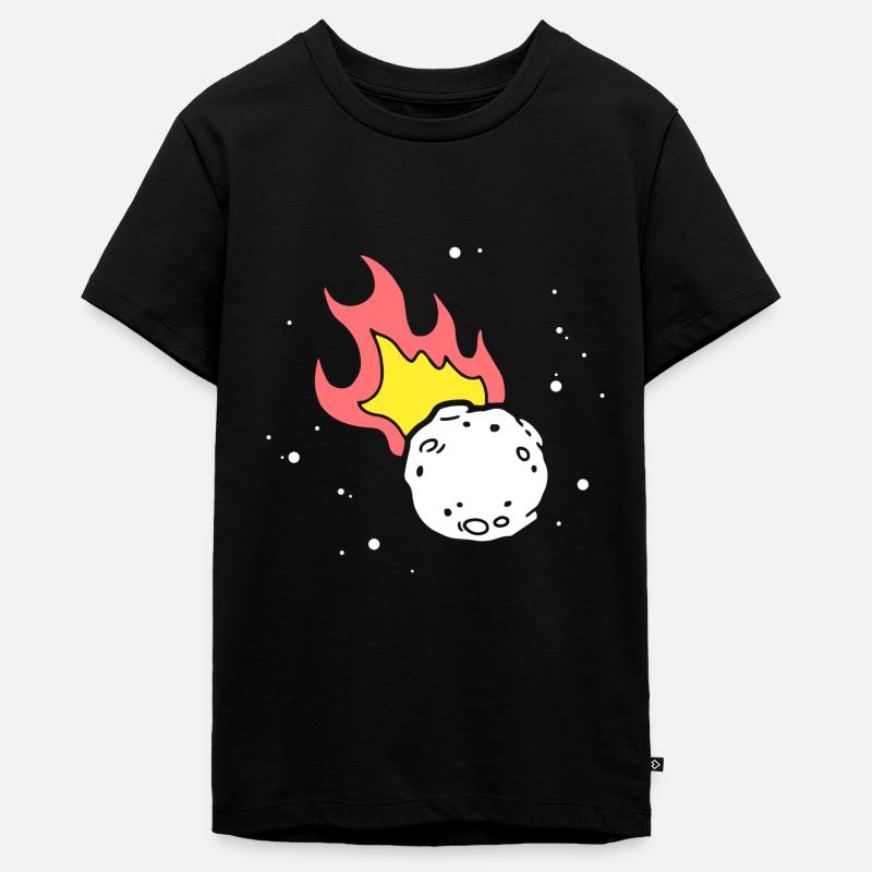 meteor Quote Graphique - T-shirt Premium bio Ado - noir