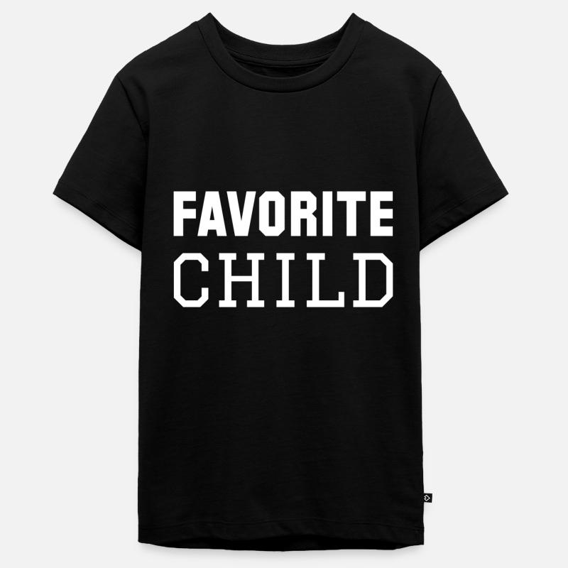 Enfant préféré - T-shirt Premium bio Ado - noir