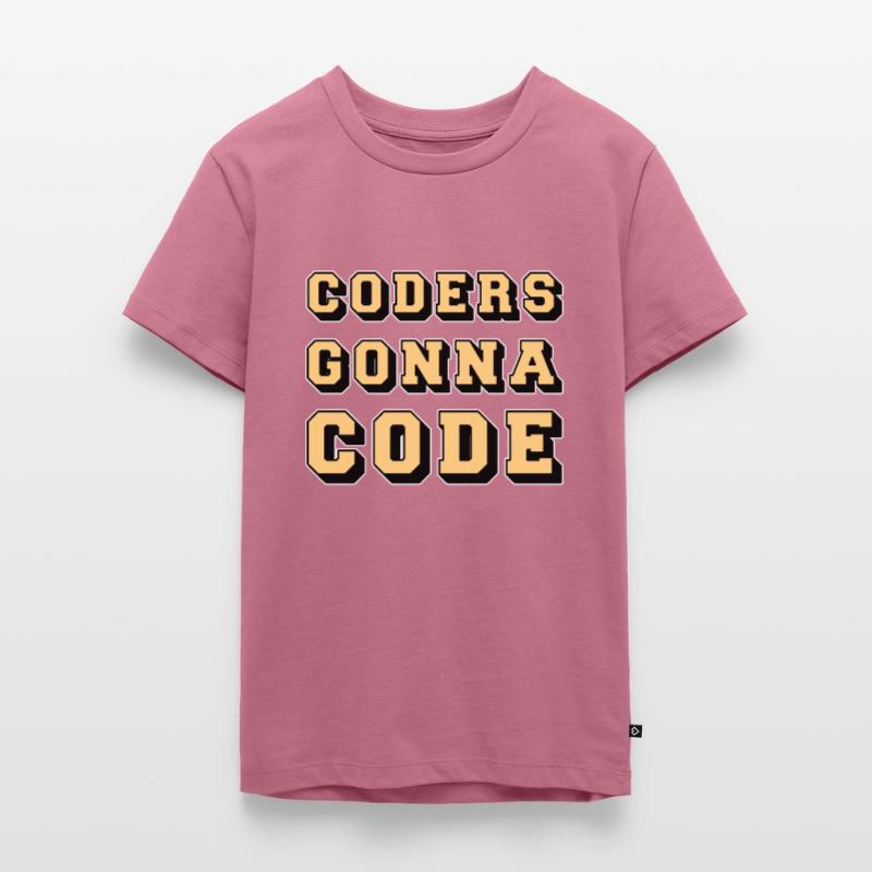 Programmer Coder Software Developer Teenager Premium Organic T-Shirt