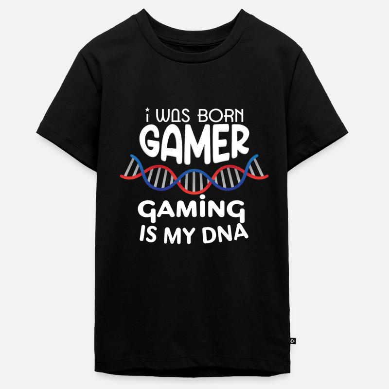 Le jeu est mon ADN - T-shirt Premium bio Ado - noir