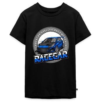 Rennwagen Rennauto - Teenager Premium Bio T-Shirt - Schwarz - Vorne - AI Model Teenager Male light (155cm)