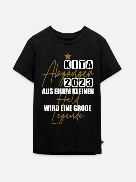 Kita Held - Teenager Premium Bio T-Shirt - Schwarz