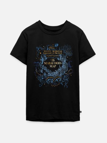 Harry Potter The Marauder's Map - Teenager Premium Bio T-Shirt - Schwarz