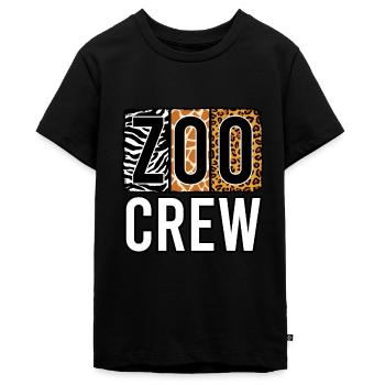 Zoo Crew - Teenager Premium Bio T-Shirt - Schwarz - Vorne - AI Model Teenager Male light (155cm)