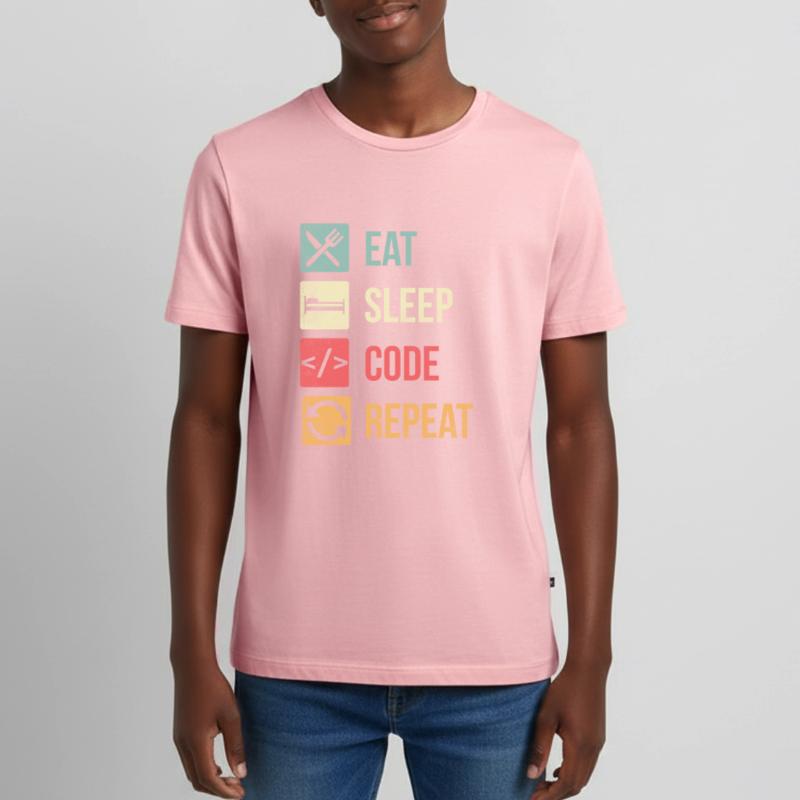Software Engineer Coding Teenager Premium Organic T-Shirt