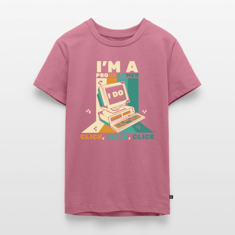 Je suis un programmeur Click Software Engineer Coder T-shirt Premium bio Ado