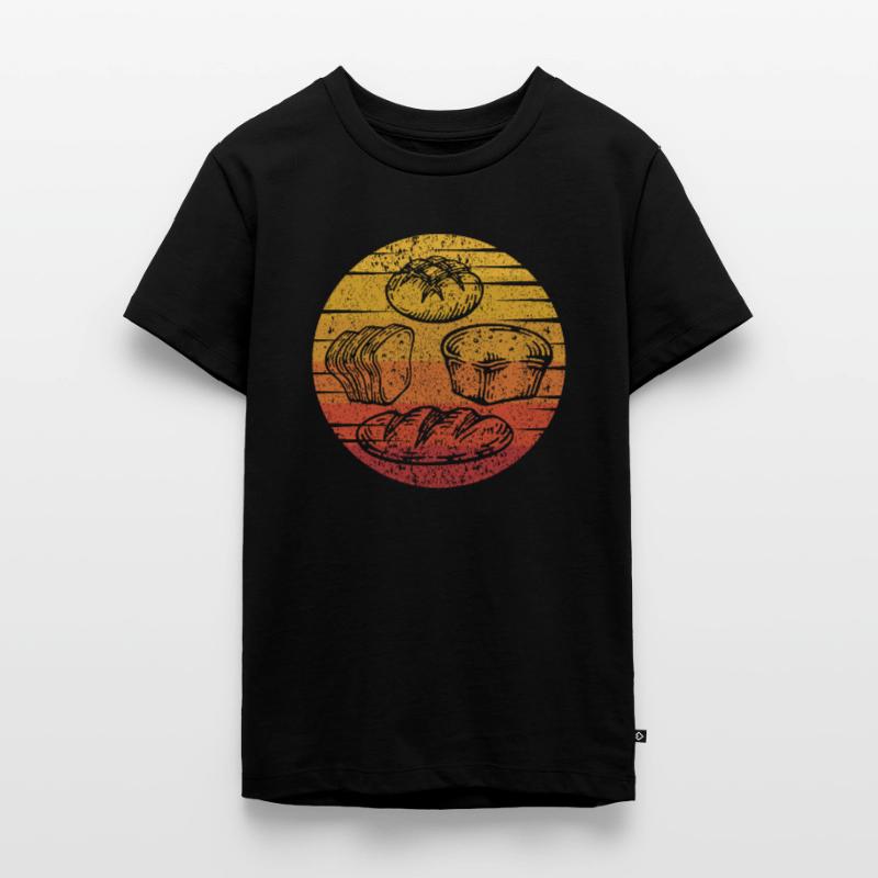 Retro Bread Dough Bread Maker Bread Queen Lover Teenager Premium Organic T-Shirt